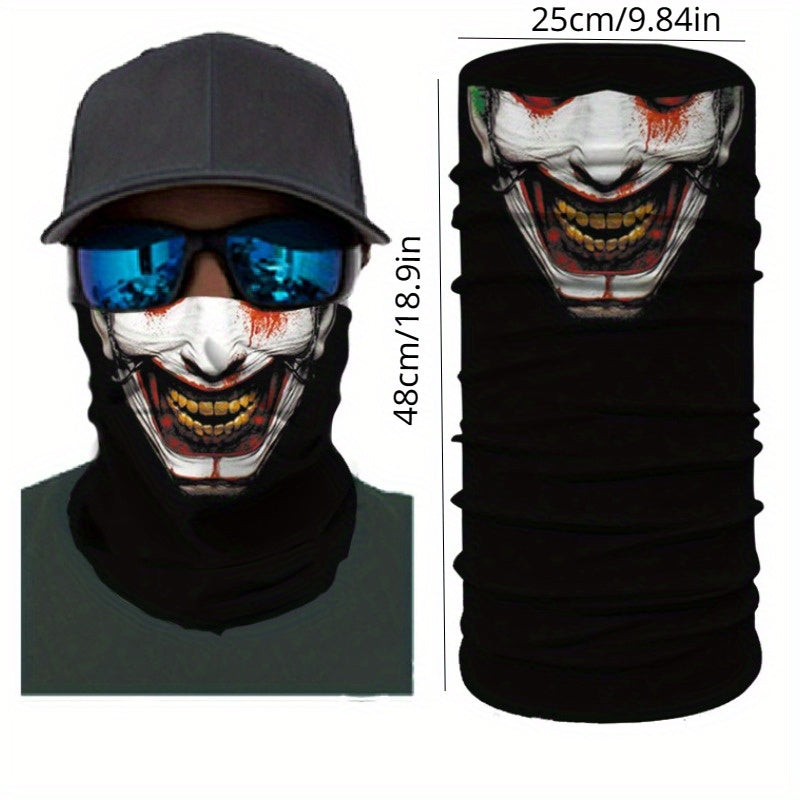 Half Face Magic Scarf Seamless Neck Gaiter Outdoor Equipment