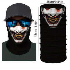 Half Face Magic Scarf Seamless Neck Gaiter Outdoor Equipment