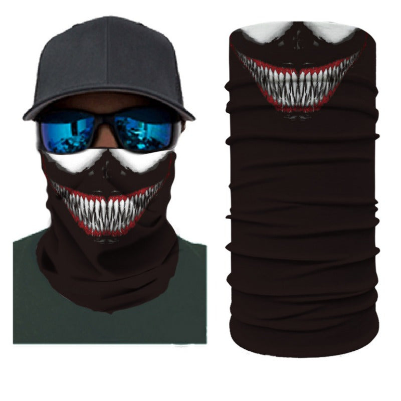 Half Face Magic Scarf Seamless Neck Gaiter Outdoor Equipment