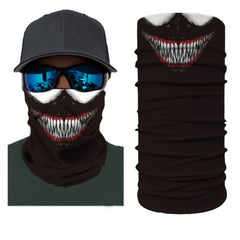 Half Face Magic Scarf Seamless Neck Gaiter Outdoor Equipment