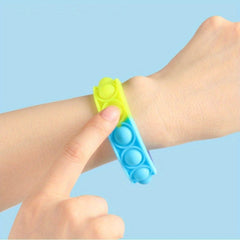 Colorful Silicone Stress Relief Bracelet