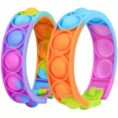 Colorful Silicone Stress Relief Bracelet
