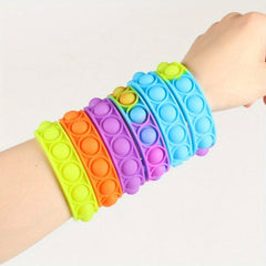 Colorful Silicone Stress Relief Bracelet