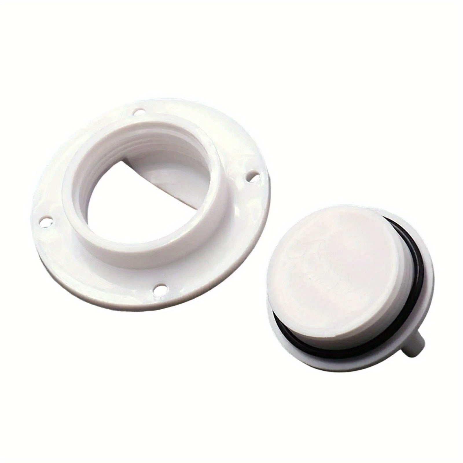 Boat Plug Screw Cap Drain Outlet Deck Mount Bung Stopper for Yachts