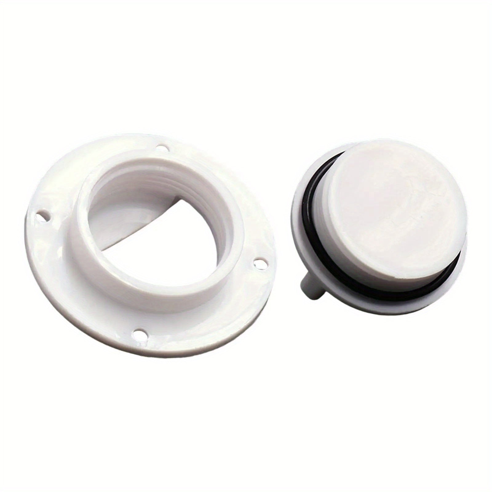 Boat Plug Screw Cap Drain Outlet Deck Mount Bung Stopper for Yachts