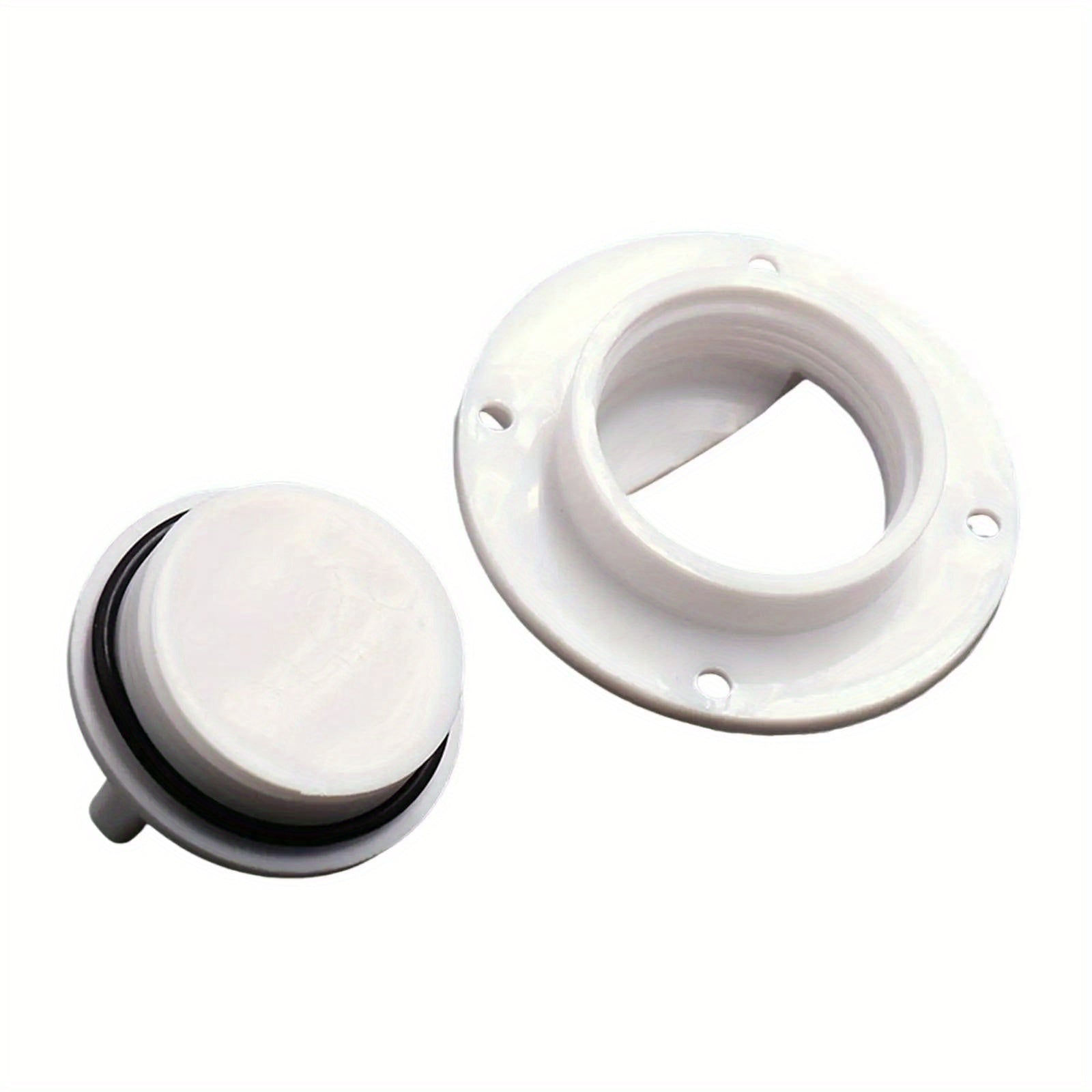 Boat Plug Screw Cap Drain Outlet Deck Mount Bung Stopper for Yachts