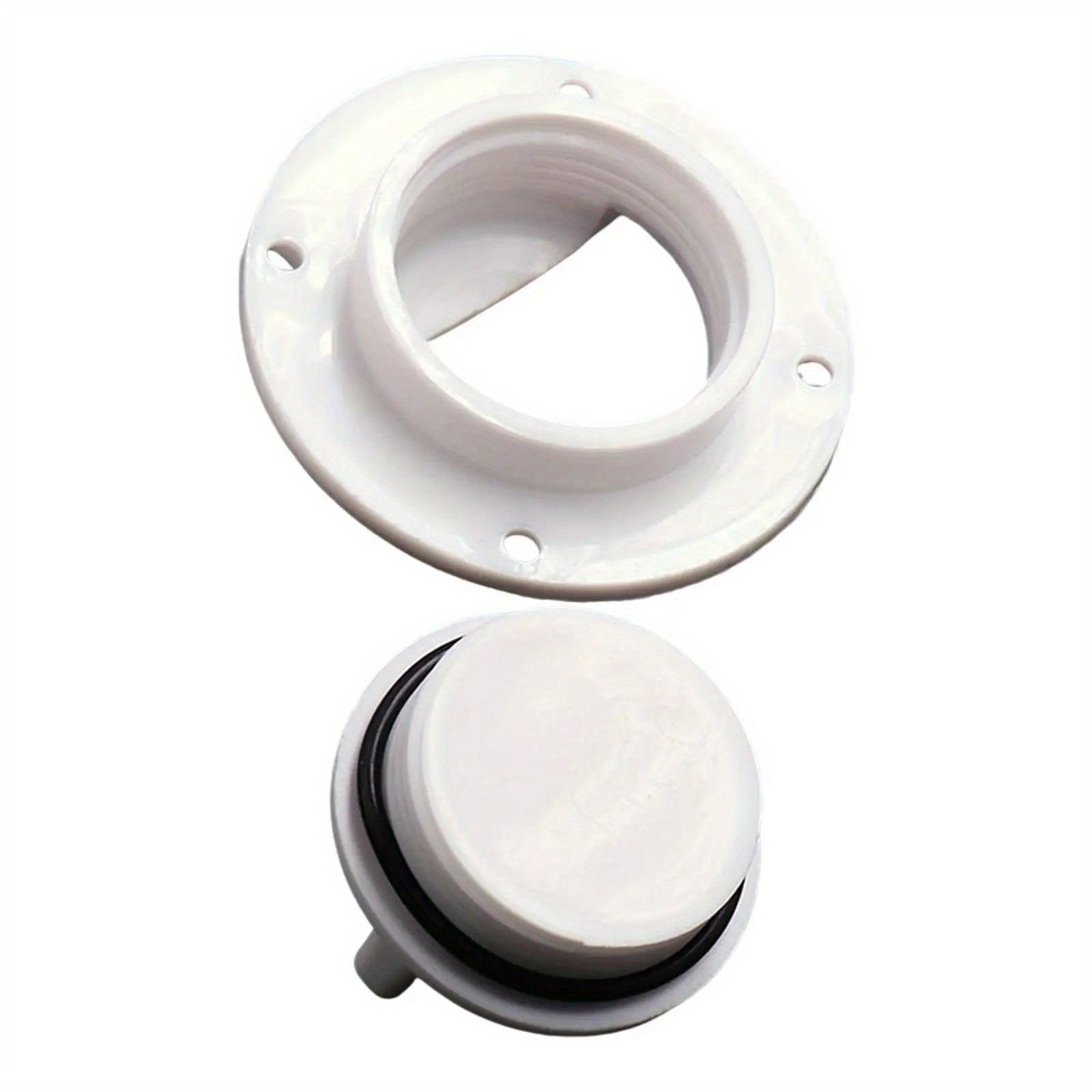 Boat Plug Screw Cap Drain Outlet Deck Mount Bung Stopper for Yachts