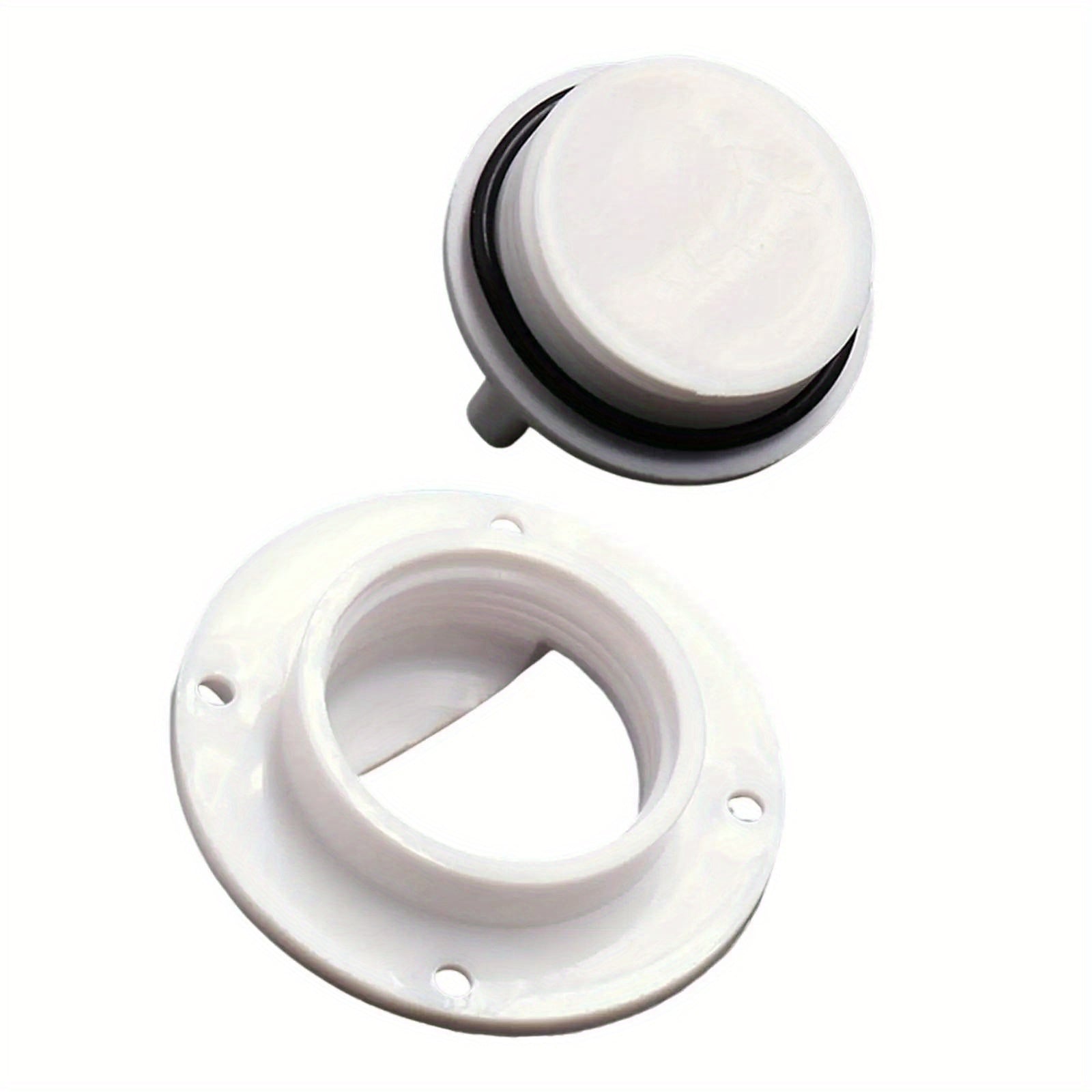 Boat Plug Screw Cap Drain Outlet Deck Mount Bung Stopper for Yachts