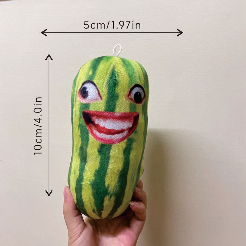 Watermelon Strip Pendant Keychain