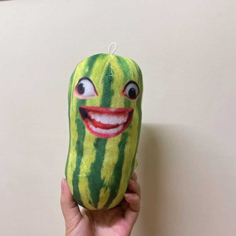 Watermelon Strip Pendant Keychain