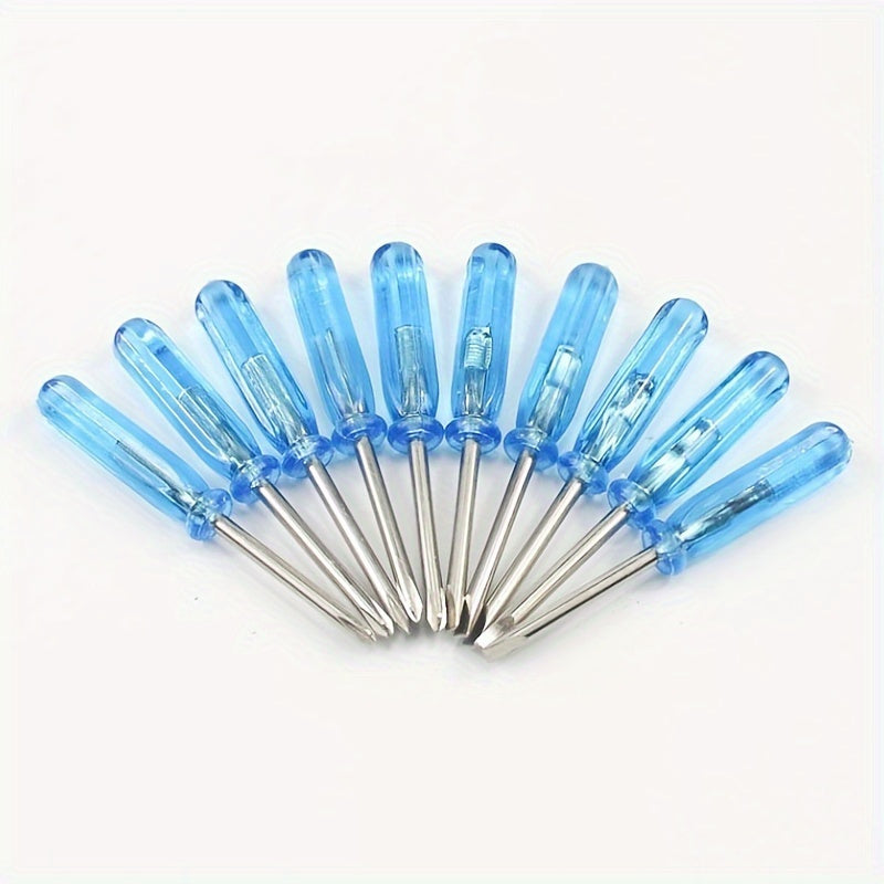 10pcs Mini Screwdriver Set Cross Repair Tool Halloween Christmas Gift