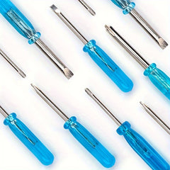 10pcs Mini Screwdriver Set Cross Repair Tool Halloween Christmas Gift