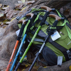 Outdoor Wolf 8 Series Aluminum Alloy T Handle Elderly Crutches