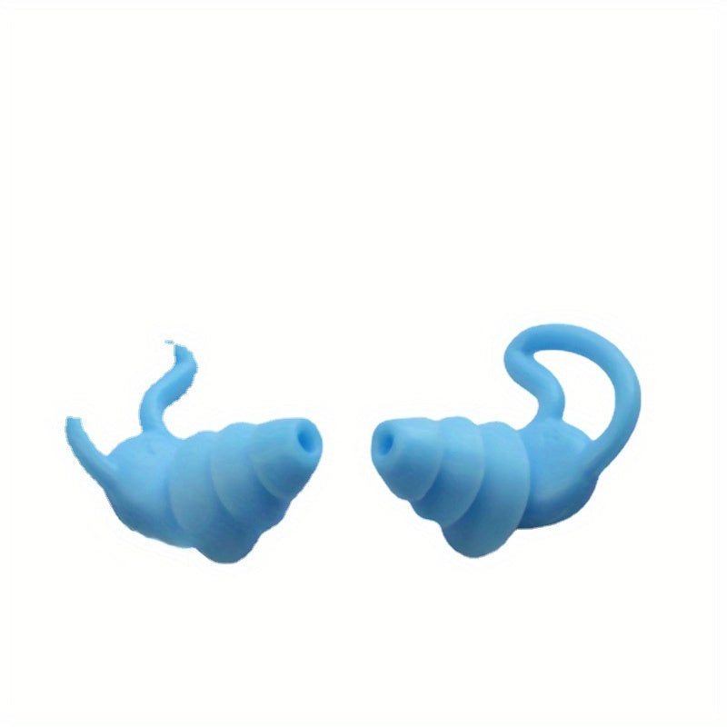 Waterproof Silicone Earplugs For Swimming & Sleeping