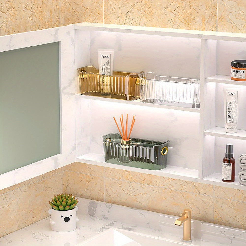Desktop Storage Box Cosmetic Storage Basket Skin Care Facial Mask Snack Sundries