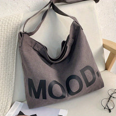 Large Capacity Women's Canvas Tote Bag for Outdoors