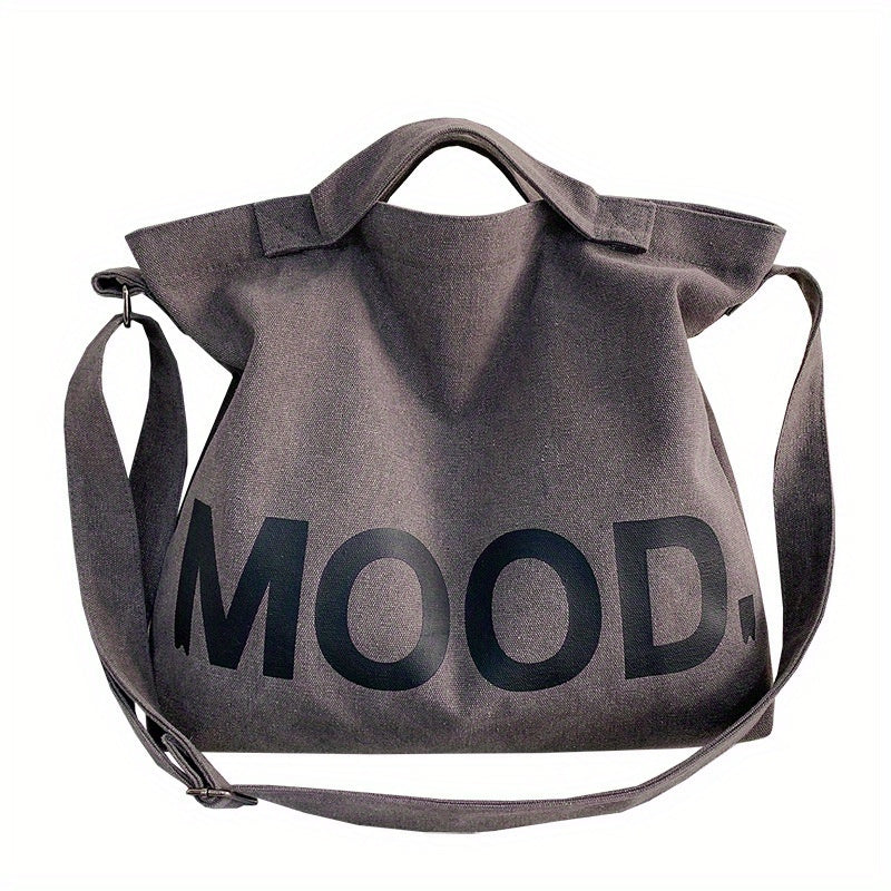 Large Capacity Women's Canvas Tote Bag for Outdoors