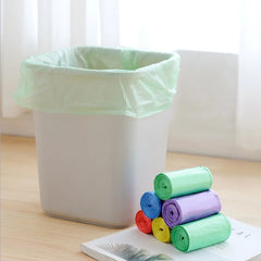 100pcs Thicken Disposable Garbage Bags Kitchen Trash Can Liner Plastic Waste Bag
