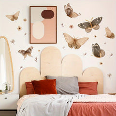 Bohemian Style Butterfly Wall Sticker For Living Room Bedroom