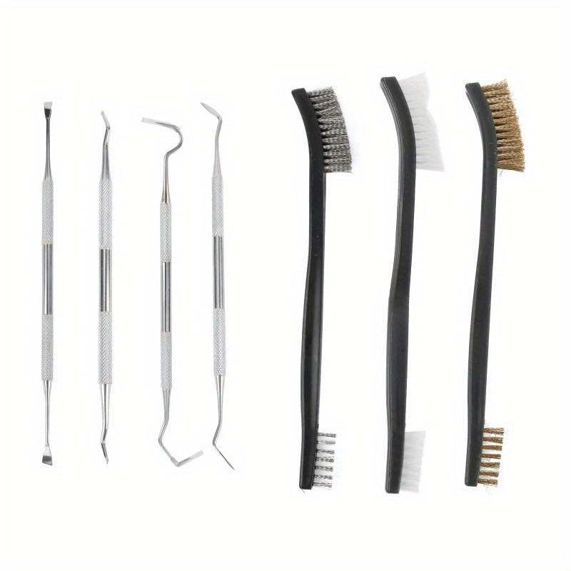 9pcs Heavy Duty Stainless Steel Cleaning Kit