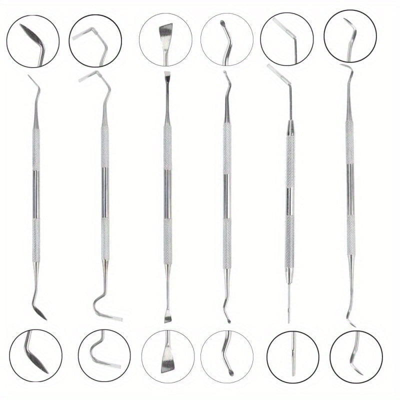 9pcs Heavy Duty Stainless Steel Cleaning Kit