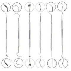 9pcs Heavy Duty Stainless Steel Cleaning Kit