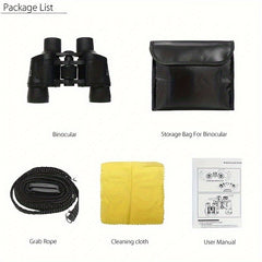 60X60 High Power Binoculars Portable Telescope for Sports & Sightseeing