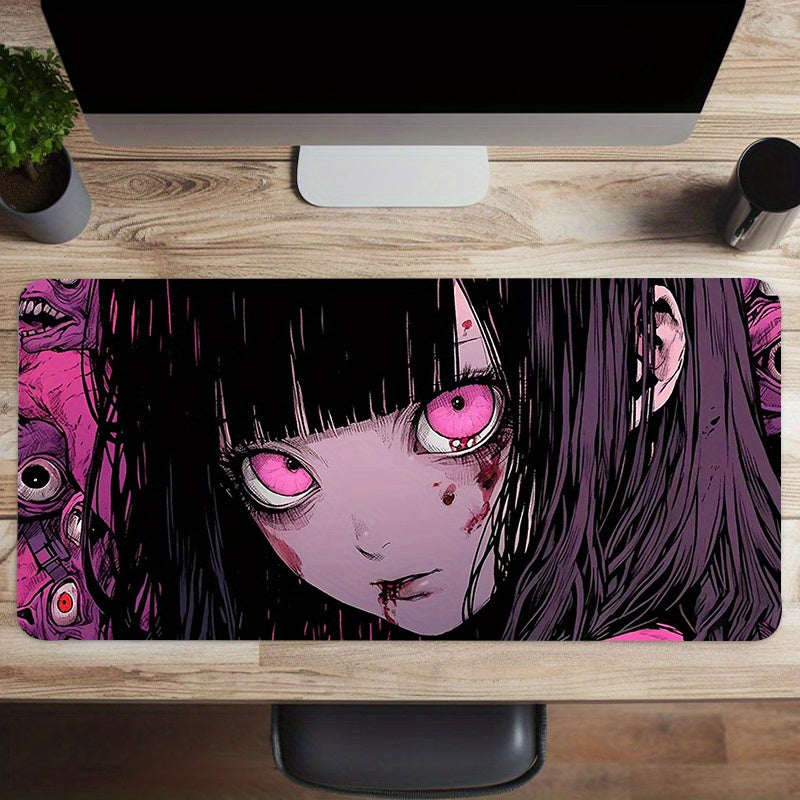 Anime Demon Character Gaming Mouse Pad Horror Comics Desk Pad