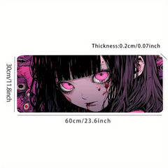 Anime Demon Character Gaming Mouse Pad Horror Comics Desk Pad