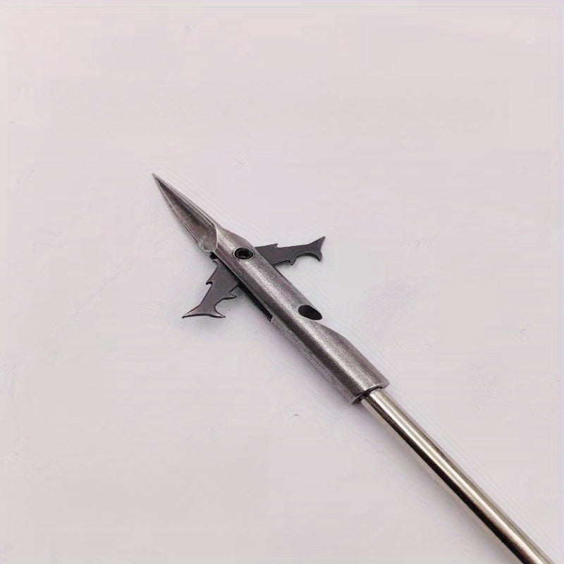 6pcs 440C High Hardness Traditional Bowfishing Accessory For Fish Catching