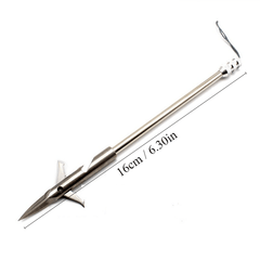 6pcs 440C High Hardness Traditional Bowfishing Accessory For Fish Catching