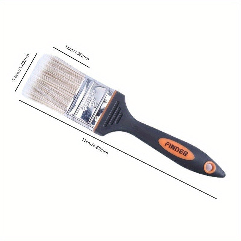 1pc Paintbrush Plastic Handle Hand Tool Decoration Tool Brush