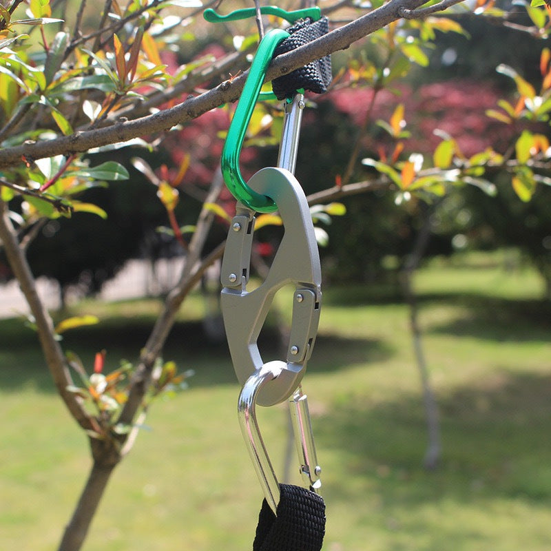 Metal Carabiner Clip Keychain Buckle for Outdoor Camping Hiking