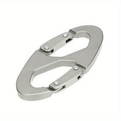 Metal Carabiner Clip Keychain Buckle for Outdoor Camping Hiking