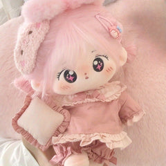 Strawberry Ball Doll Female Skeleton Clothes Plush Doll