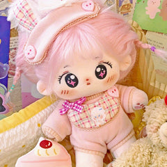 Strawberry Ball Doll Female Skeleton Clothes Plush Doll