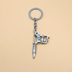 Tattoo Machine Car Key Chain Pendant for Men Women
