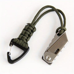 2pcs Triangle Buckle Keychain for Outdoor Activities
