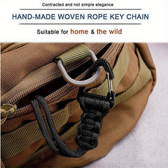 2pcs Triangle Buckle Keychain for Outdoor Activities