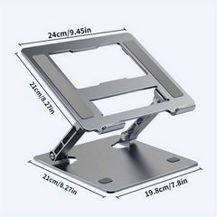 Adjustable Laptop Stand Up To 43 18 Cm Portable Fold Holder Cooling Bracket