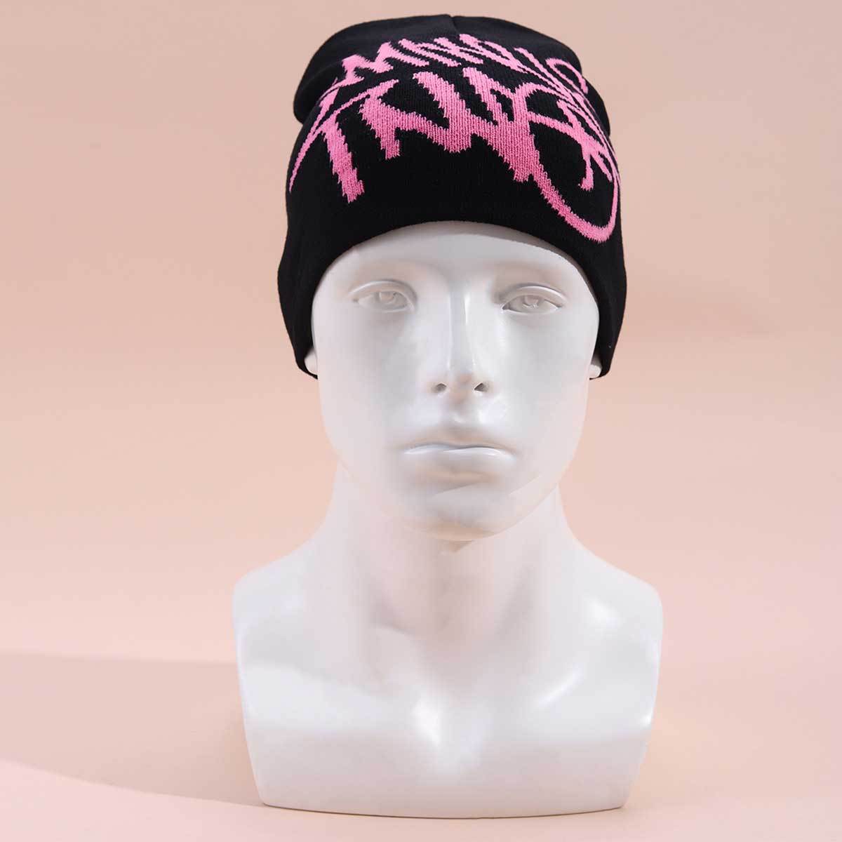 Hip Hop Knitted Hat Breathable Warm Ski Beanie