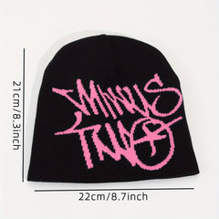 Hip Hop Knitted Hat Breathable Warm Ski Beanie