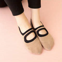 3 Pairs Women's Strap Anti slip Yoga Socks