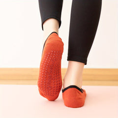 3 Pairs Women's Strap Anti slip Yoga Socks