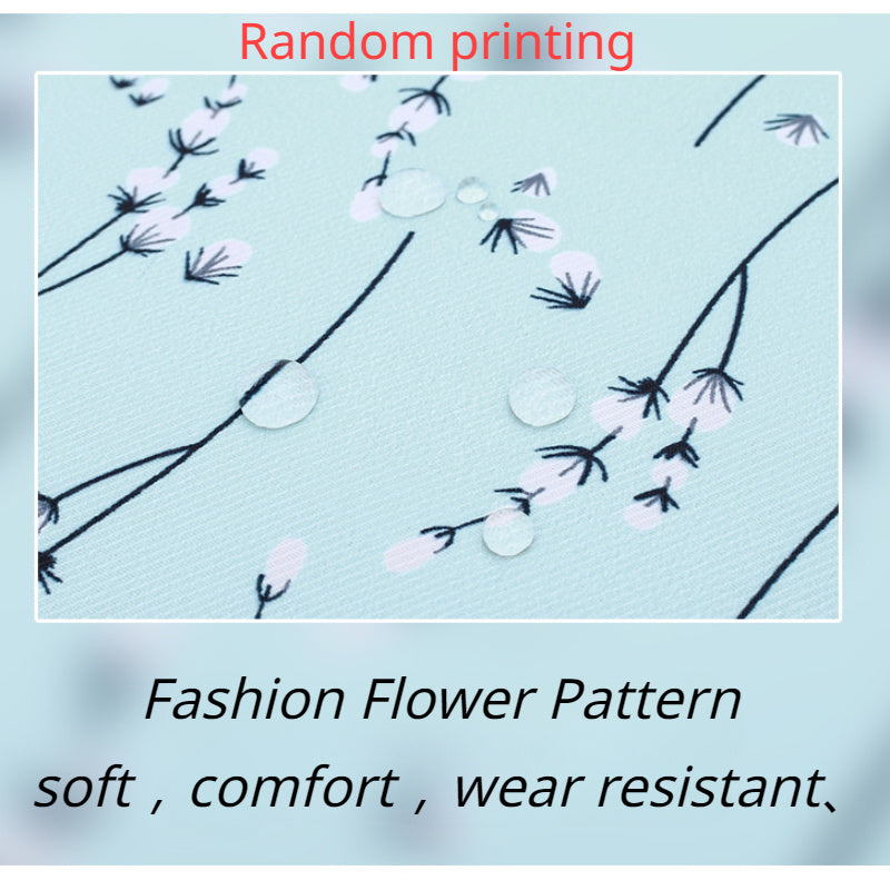Oxford Cloth Floral Pattern Backpack for Outdoors