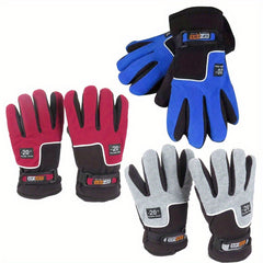 Winter Skiing Gloves Warm Windproof Outdoor Riding Gloves