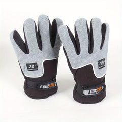 Winter Skiing Gloves Warm Windproof Outdoor Riding Gloves