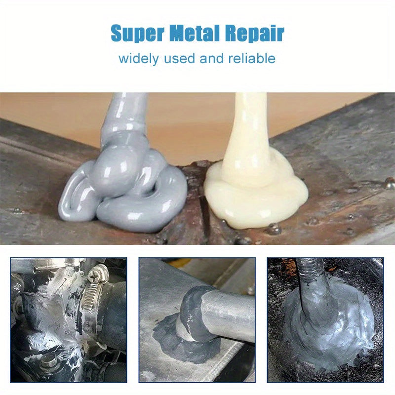 2pcs Metal Repair Glue High Strength Heat Resistance Cold Weld