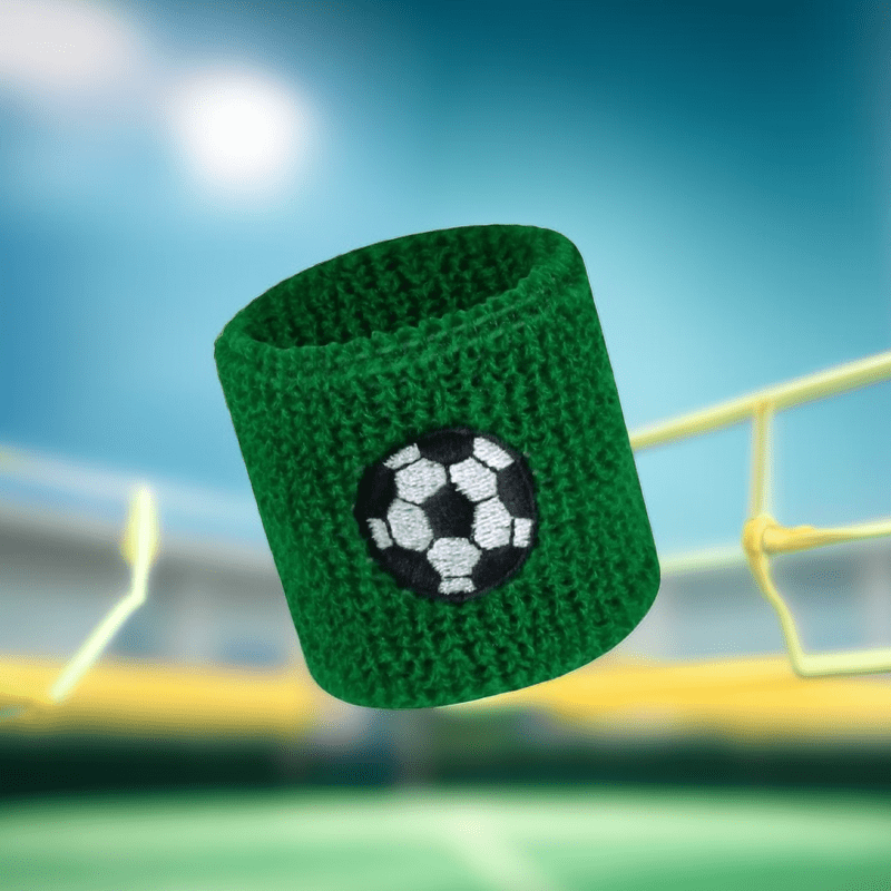 Embroidered Sports Wrist Guard Sweat Absorbent Wristbands