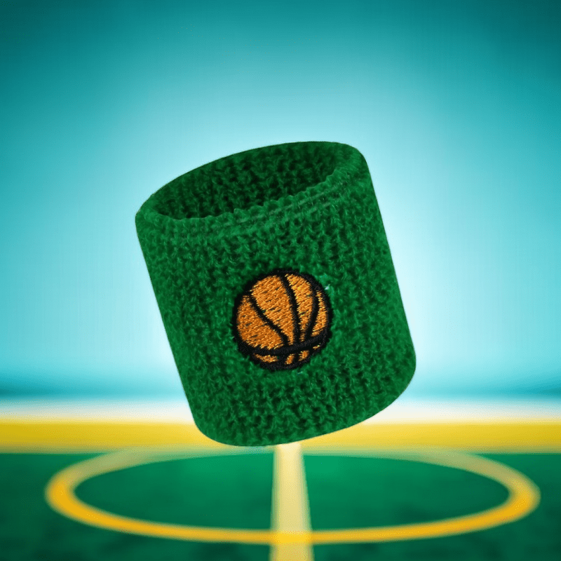 Embroidered Sports Wrist Guard Sweat Absorbent Wristbands